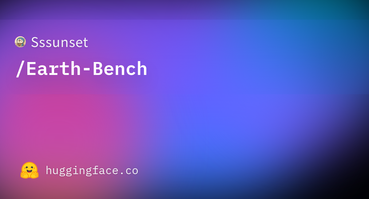 Earth-Bench